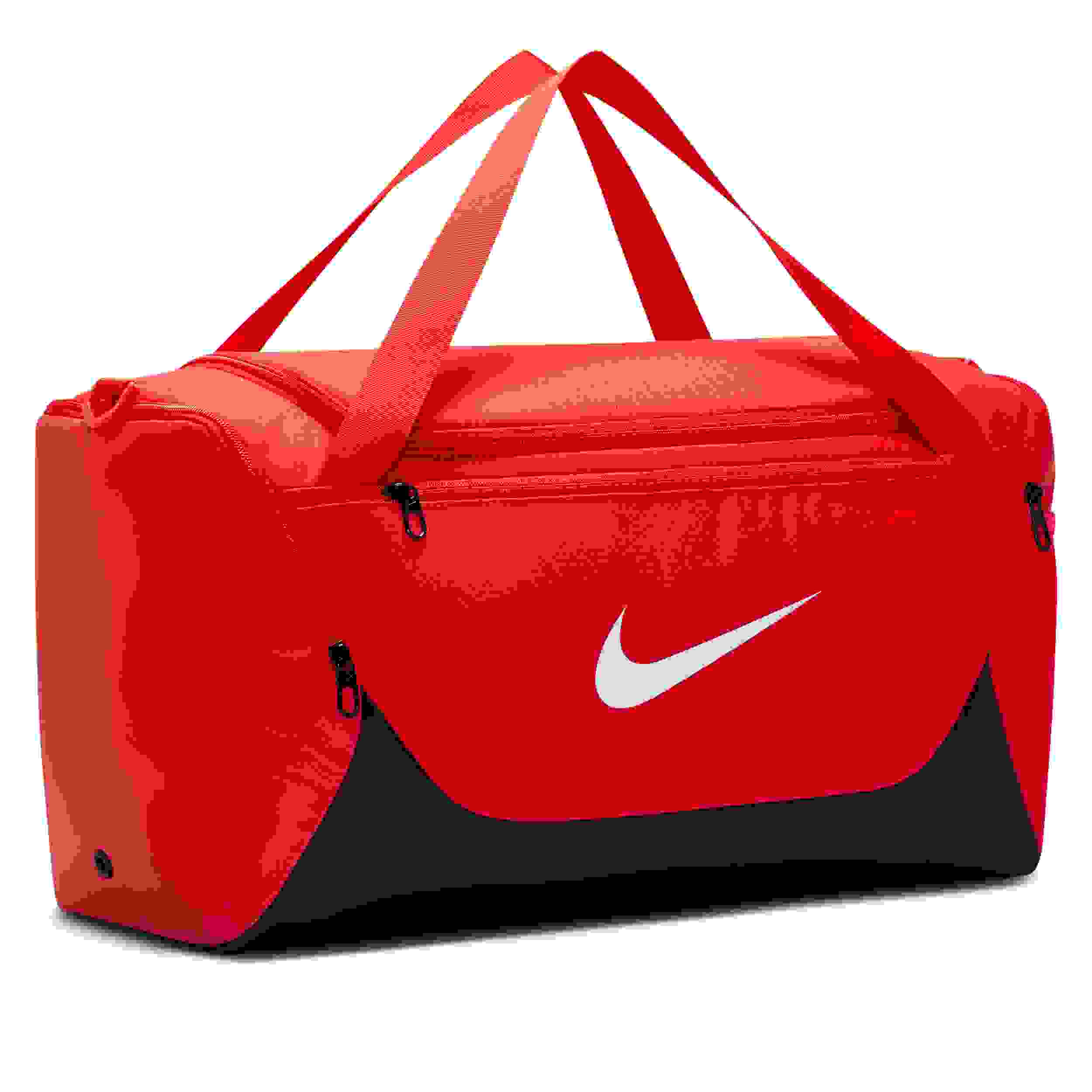 Nike Brasilia Small Training University Red/Black/White Duffel Bag